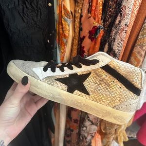 Neiman Marcus Exclusive Golden Goose Python Mid size 37